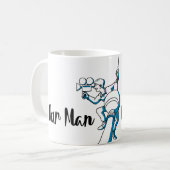 Ons Man in Berlijn - Tasse (blu) Koffiemok (Voorkant links)