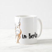 Ons Man in Berlijn - Tasse (oranje) Koffiemok (Voorkant rechts)