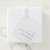 Ons Moment ECHTE FOLIE Bruiloft Favor Labels (Met doos)