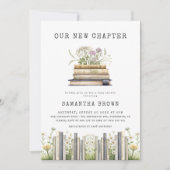 Ons nieuwe Chapter Book Baby shower Kaart (Voorkant)