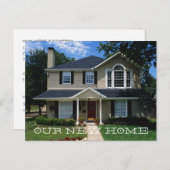 Ons nieuwe Home Photo Briefkaart (Voorkant / Achterkant)