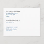 Ons nieuwe Home Photo Briefkaart (Achterkant)