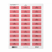 Ons Nieuwe Huisetiket Etiket (Full Sheet)
