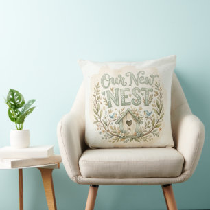 Ons Nieuwe Nest Kussen Huis Verwarming Geschenk De