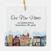 Ons nieuwe thuis kerst ornament (Voorkant)