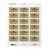 Ons nieuwe thuislabel etiket (Full Sheet)