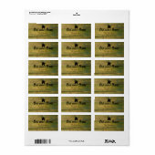 Ons nieuwe thuislabel etiket (Full Sheet)