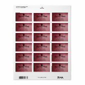 Ons nieuwe thuislabel etiket (Full Sheet)
