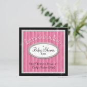 Ons nieuwste Starlet Hollywood Glam-Baby shower Kaart (Staand voorkant)
