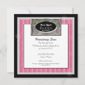 Ons nieuwste Starlet Hollywood Glam-Baby shower Kaart (Achterkant)