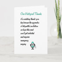 Ons Overblijvend Bedankt - een huwelijksthank-you