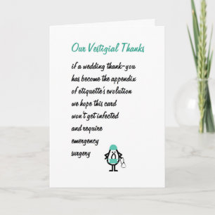 Ons Overblijvend Bedankt - een huwelijksthank-you