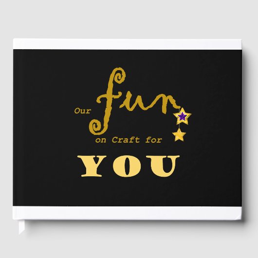 Ons plezier op de boeg voor u gastenboek (Voorkant)