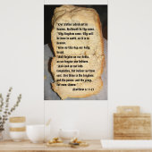 Ons Poster van de Manuscript van de Vader (Keuken)