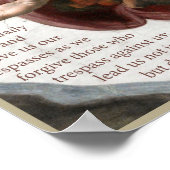 Ons Poster van Vader Prayer (Hoek)