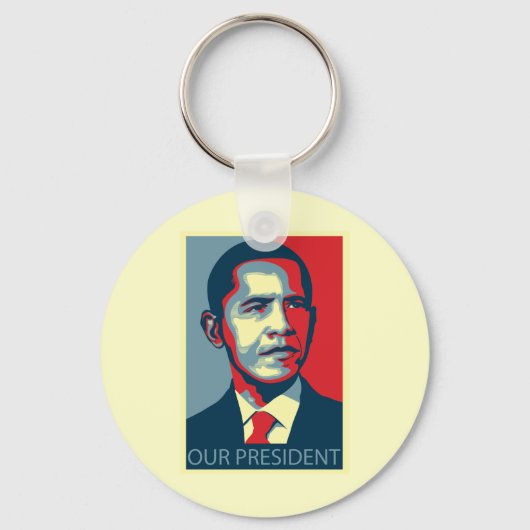 Ons President Obama Sleutelhanger (Voorkant)