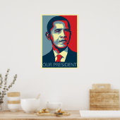 Ons President Poster (Keuken)