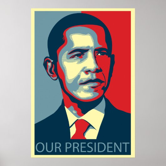 Ons President Poster (Voorkant)