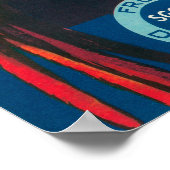 Ons Pride Apple Label - staat Washington Poster (Hoek)