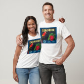 Ons Pride Apple Label - staat Washington T-shirt (Unisex)
