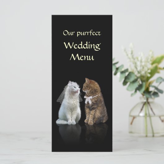 Ons Purrfect Wedding Menu (Staand voorkant)