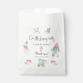 Ons slaapschoonheid baby shower bedankzakje (Voorkant)