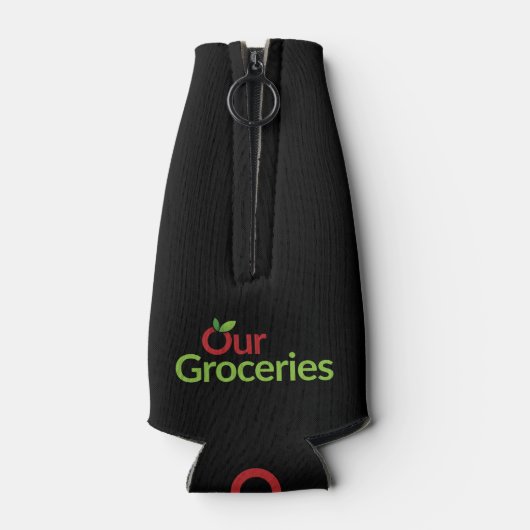 Ons Sleeve voor koeler op de fles voor de kweek (Achterkant)