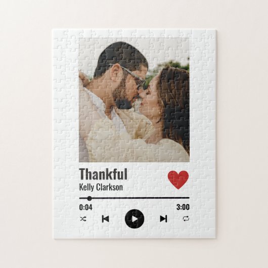 Ons Song Custom Spotify Couple Music Jubileum Legpuzzel (Verticaal)