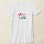 Ons stamhout flamingo t-shirt (Laagn)