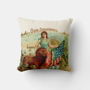  Ons Standaard Sigarendoosetiket Kussen