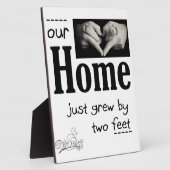 Ons startschot voor twee feet fotoplaat (Zijkant)