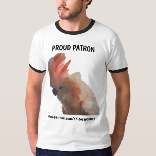 Ons T-shirt voor Patron/supporter (Voorkant)