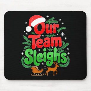 Ons Team Sled Christusherten Santa's Werkplek Muismat