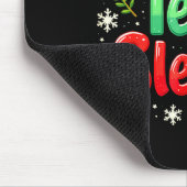 Ons Team Sleddert Kerstman Rendieren Kantoor Muismat (Hoek)