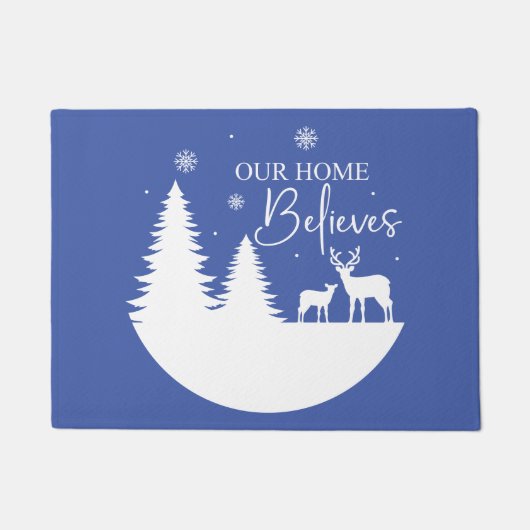 Ons thuis gelooft deurmat (Voorkant)