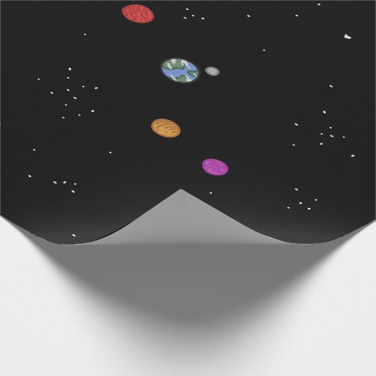 Ons thuissysteem - Zonne-energie Cadeaupapier (Hoek)