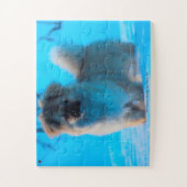 Ons Tibetaans Spanjaard Ons Gezinsdeel Legpuzzel (Verticaal)