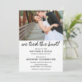 Ons Trouwfeest Kaart (Staand voorkant)