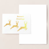 Ons uit 2020 springen! folie kaarten (Display)
