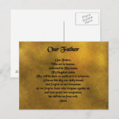 Ons vader Briefkaart (Voorkant / Achterkant)