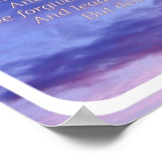 Ons vader Poster (Hoek)