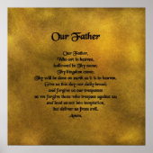 Ons vader Poster (Voorkant)