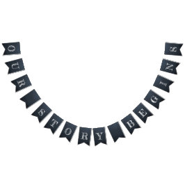 Ons verhaal begint Chalkboard bruiloft Vlaggetjes