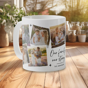 Ons Verhaal Familie Fotocollage Cadeau Koffiemok