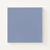 Ons verhaal is bijster Floral Scrapbook Photo Keep Notitieboek (Achterkant)