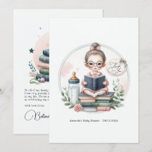 "Ons volgende hoofdstuk" Baby shower met boekthema