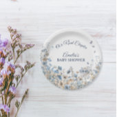 Ons volgende hoofdstuk Elegante Poeder Bloemenweid Papieren Bordje