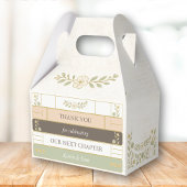 Ons volgende hoofdstuk sprookjesboek thema bedankdoosjes