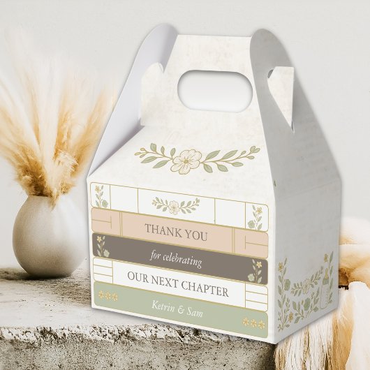 Ons volgende hoofdstuk sprookjesboek thema bedankdoosjes