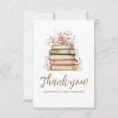 Ons volgende hoofdstuk Storybook Baby shower Bedan Bedankkaart (Voorkant)